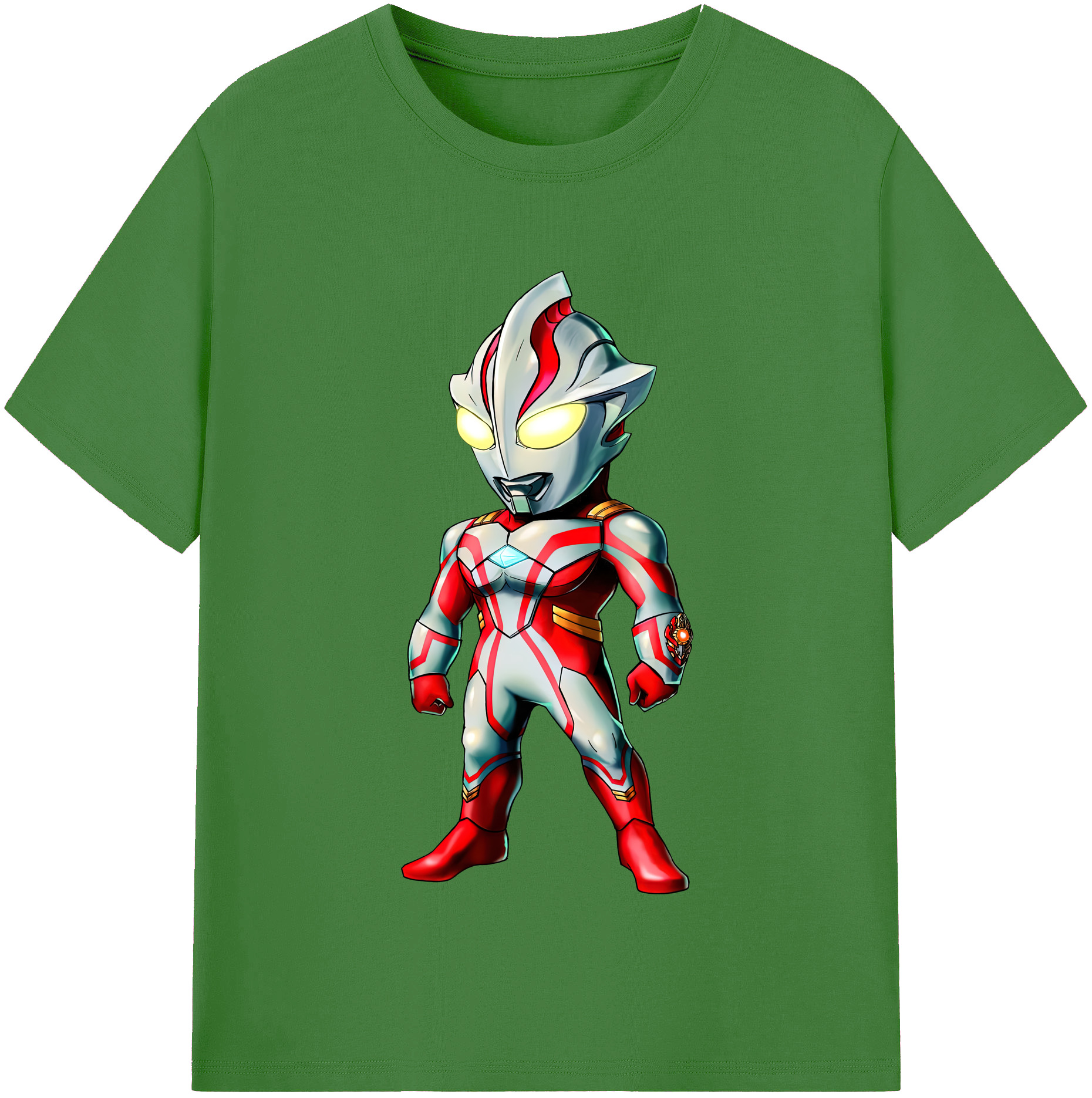 （画像用） ウルトラマン Ultraman レディースカジュアルプリントTシャツ（綿100％）